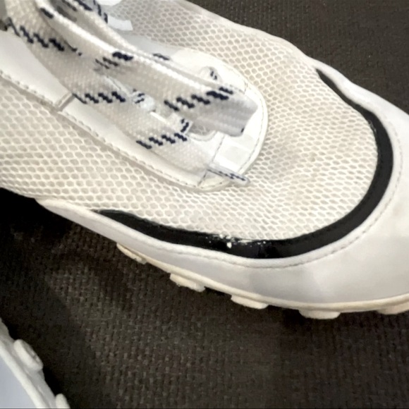 Chanel High Top Mesh Sneakers, great condition! Size 37.5 - Picture 7 of 11